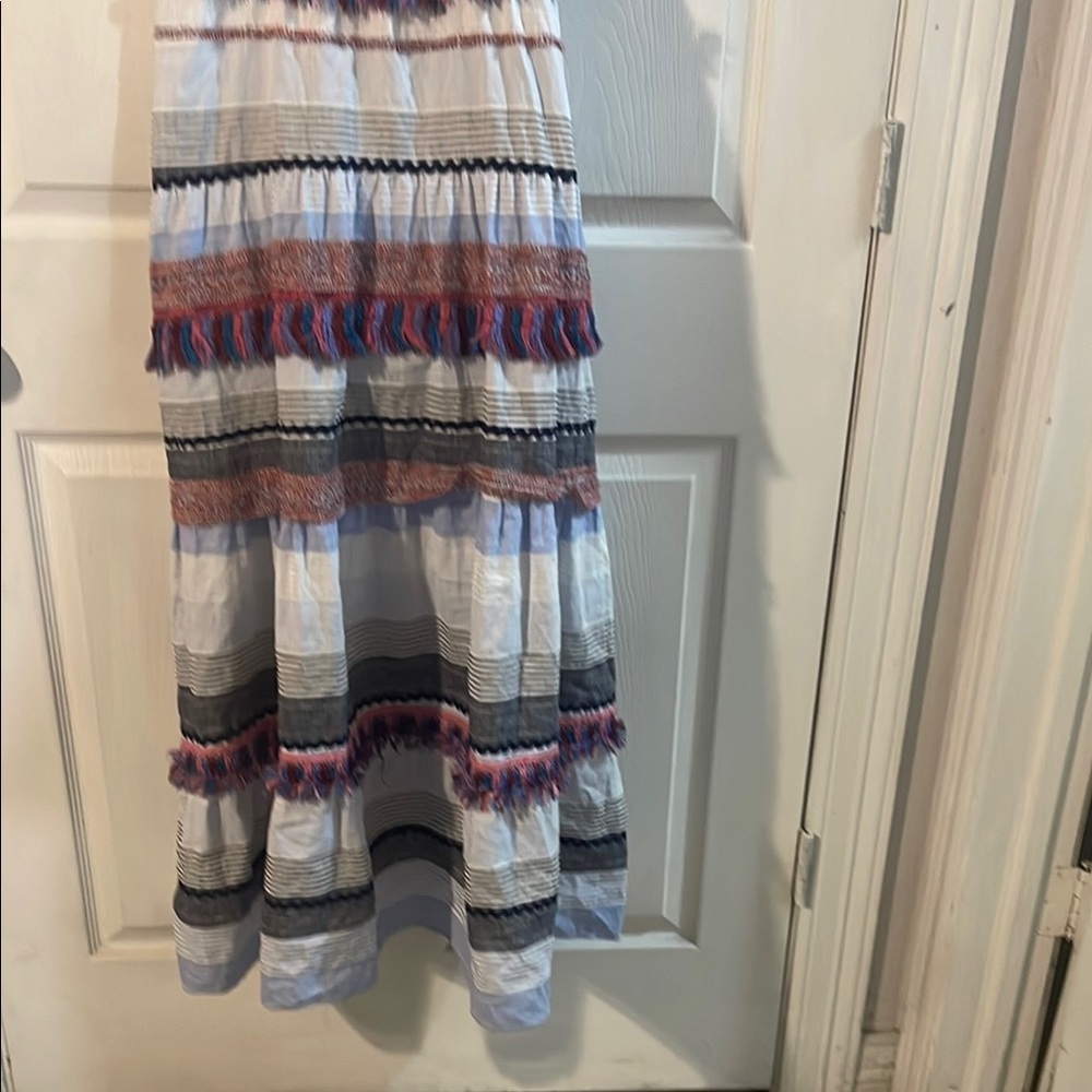 Zara Multicolor Striped Maxi Dress - Picture 5 of 9